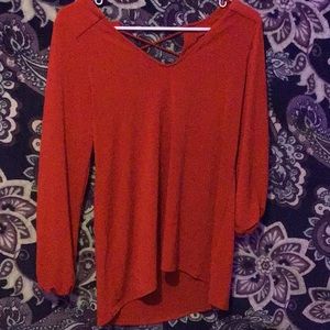 Red long sleeve